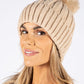 Fleece Lined Bobble Hat