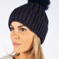 Fleece Lined Bobble Hat