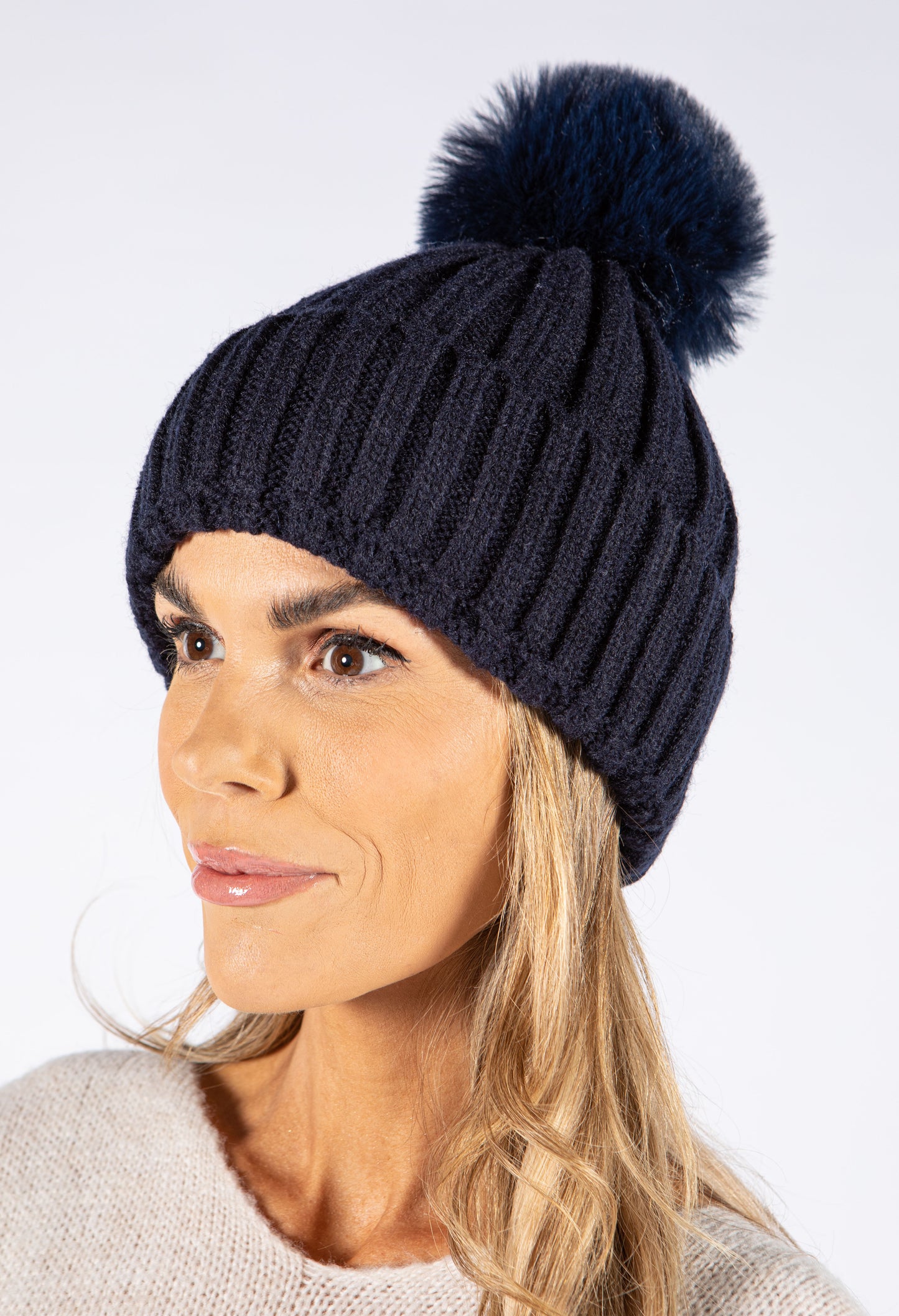 Fleece Lined Bobble Hat