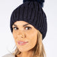 Fleece Lined Bobble Hat