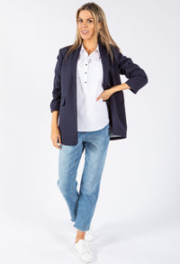 Relaxed V Neckline Shirt