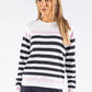 Striped Knit Pullover