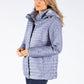 Stripe Lined Padded Coat