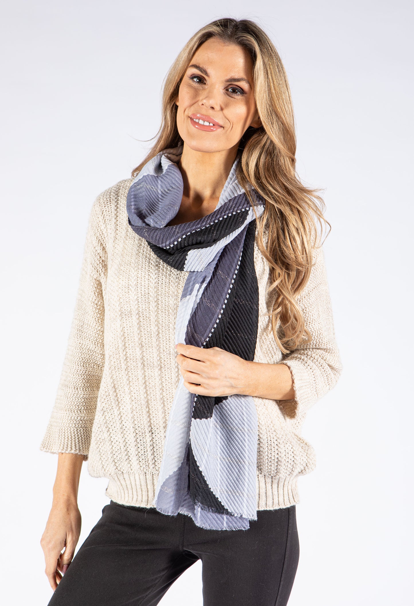 Pleated Scarf