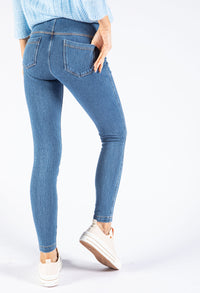 High Waist Denim Leggings