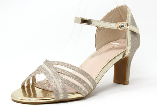 Ribbon Glitz Heel