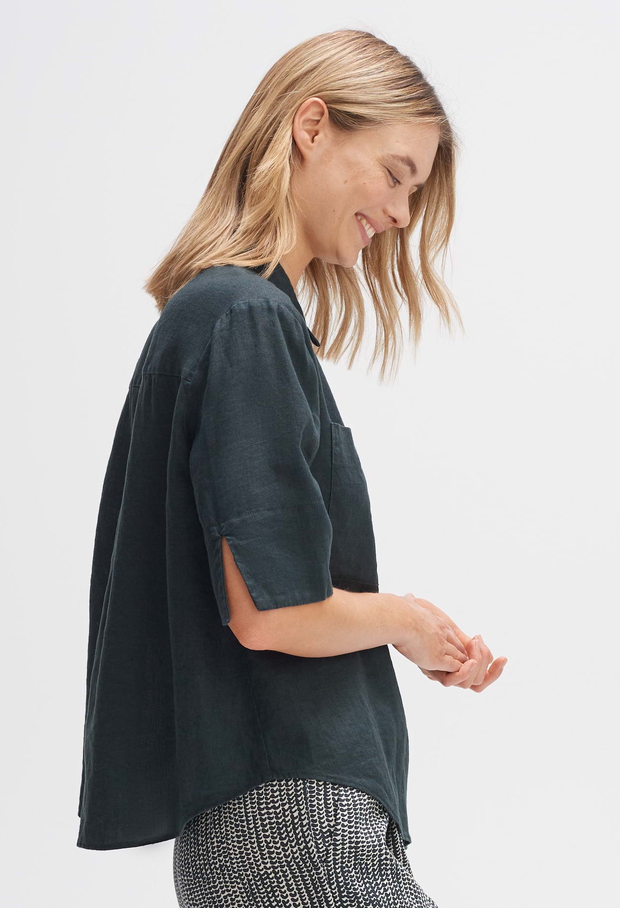 Filalia Linen Blouse