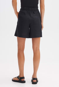 Marilla Wide Linen Shorts