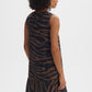 Wenola Safari Animal Print A-Line Dress