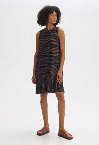 Wenola Safari Animal Print A-Line Dress