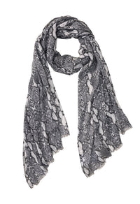 Snake Print Scarf