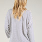 Striped Graphic Pullover