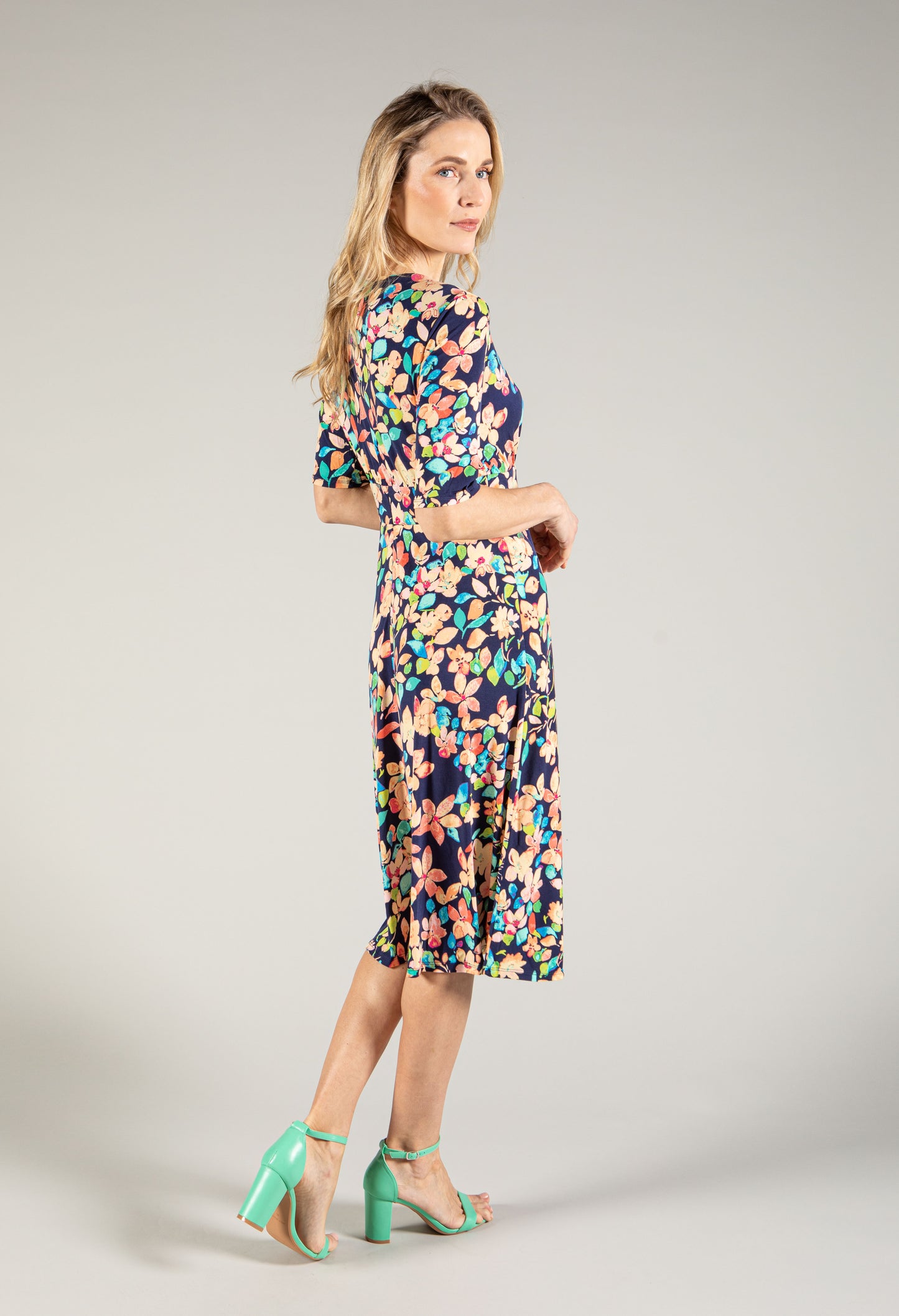 Multi Floral Dress