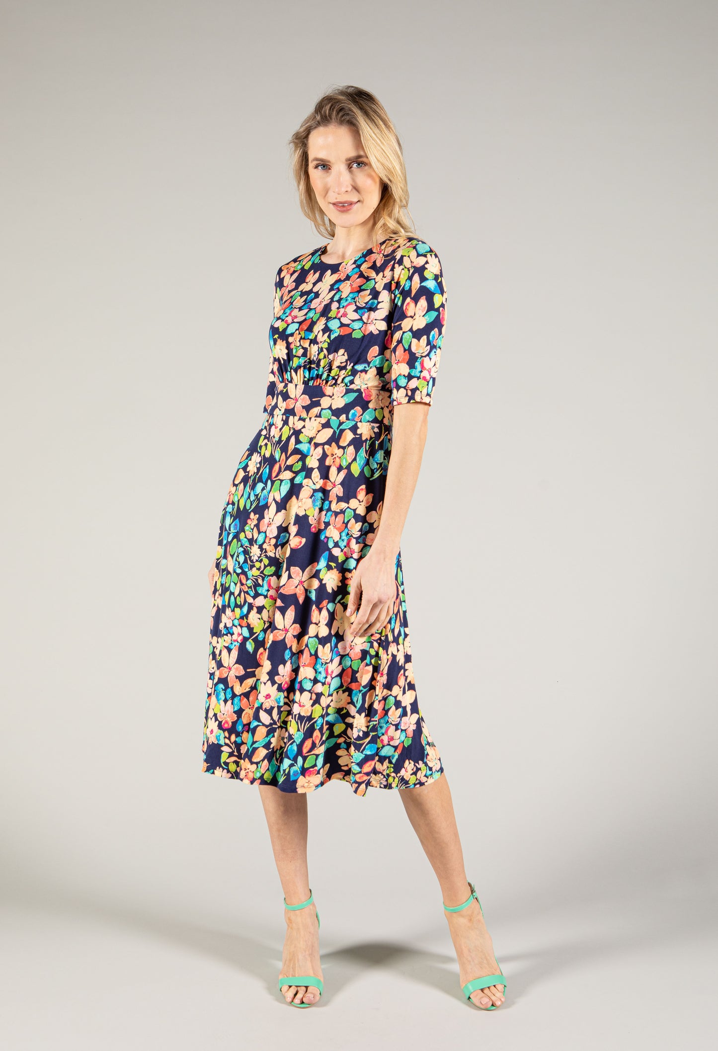 Multi Floral Dress