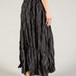 Crinkle Maxi Skirt