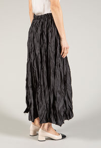 Crinkle Maxi Skirt