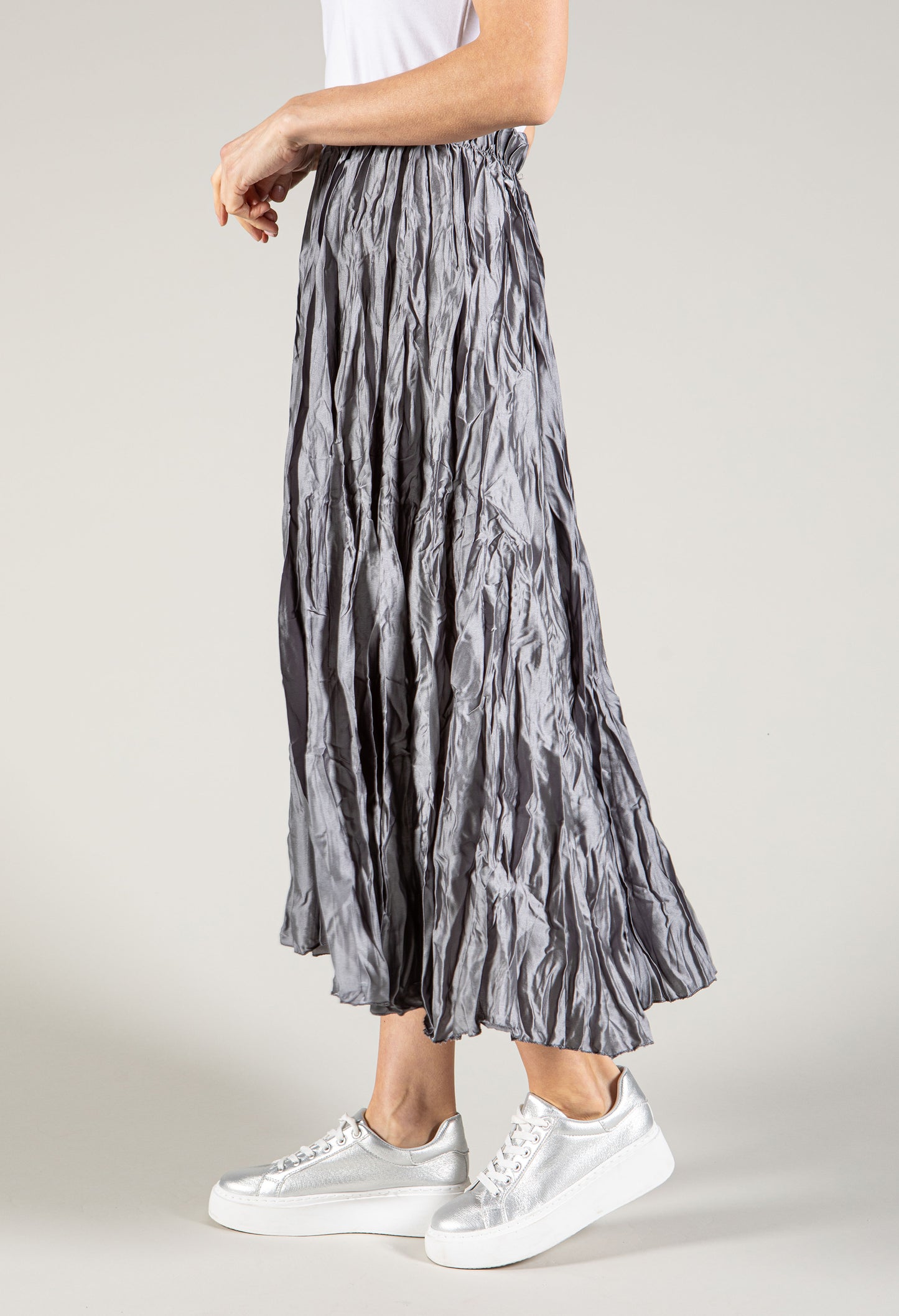 Crinkle Maxi Skirt