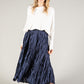 Crinkle Maxi Skirt