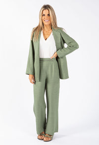 Linen Look Trousers