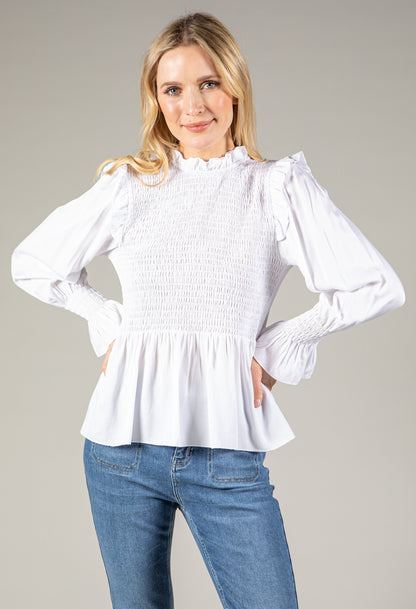 Smocking Detail Top