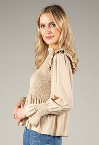 Smocking Detail Top