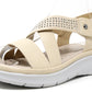 Diamante Cross Strap Sandal