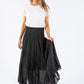 Elasticated Waist Maxi Skirt