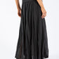 Elasticated Waist Maxi Skirt