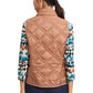 Quilted Zip Up Gilet