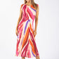 Sunset Ruched Dress