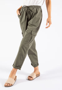 Pull On Cargo Trousers