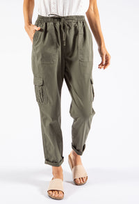 Pull On Cargo Trousers