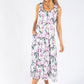 Lily Print Midi Dress