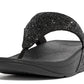 LULU  Glitter Toe-Post Sandals