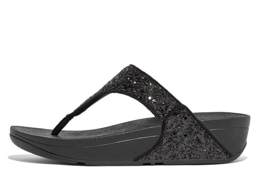 LULU  Glitter Toe-Post Sandals