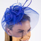 Feather and Diamante Detail Fascinator