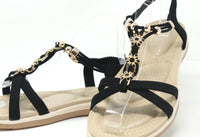 Floral Beaded Sandal