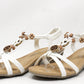 Wooden Look Charm Sandal