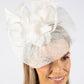 Feather and Ribbon detail Fascinator