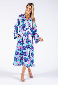 Floral Kimono Style Dress