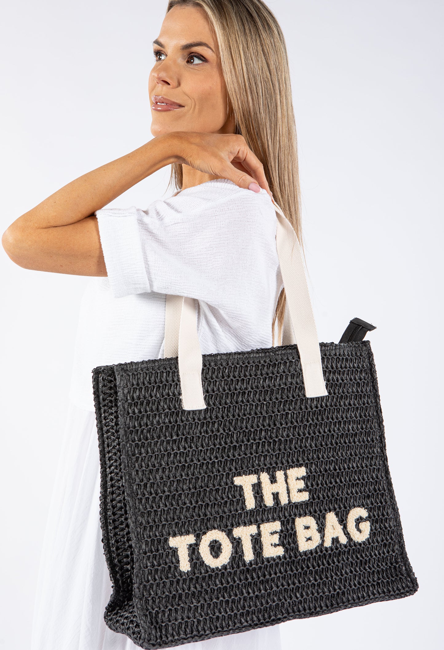 Contrast Tote Bag