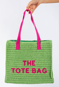 Contrast Tote Bag