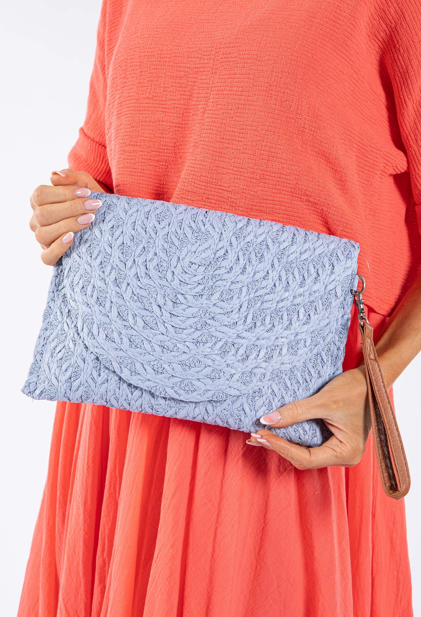 Woven Clutch Bag