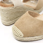 Espadrille Style Wedge