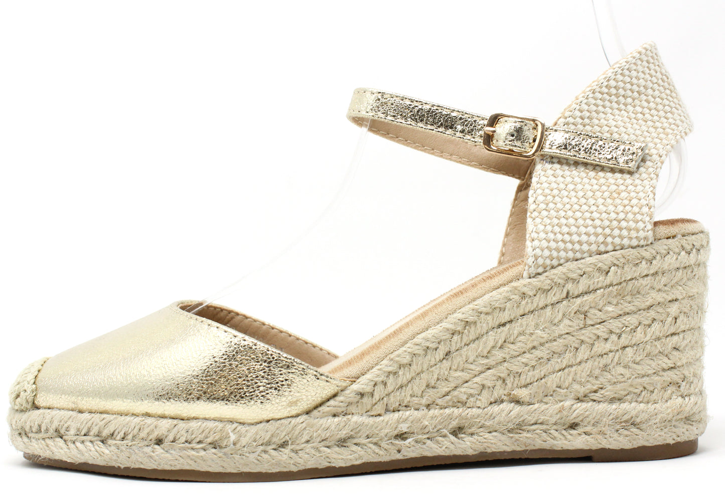 Espadrille Style Wedge