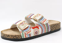 Beaded Slip On Sandal