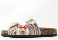 Beaded Slip On Sandal