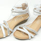 Triple Strap Wedge