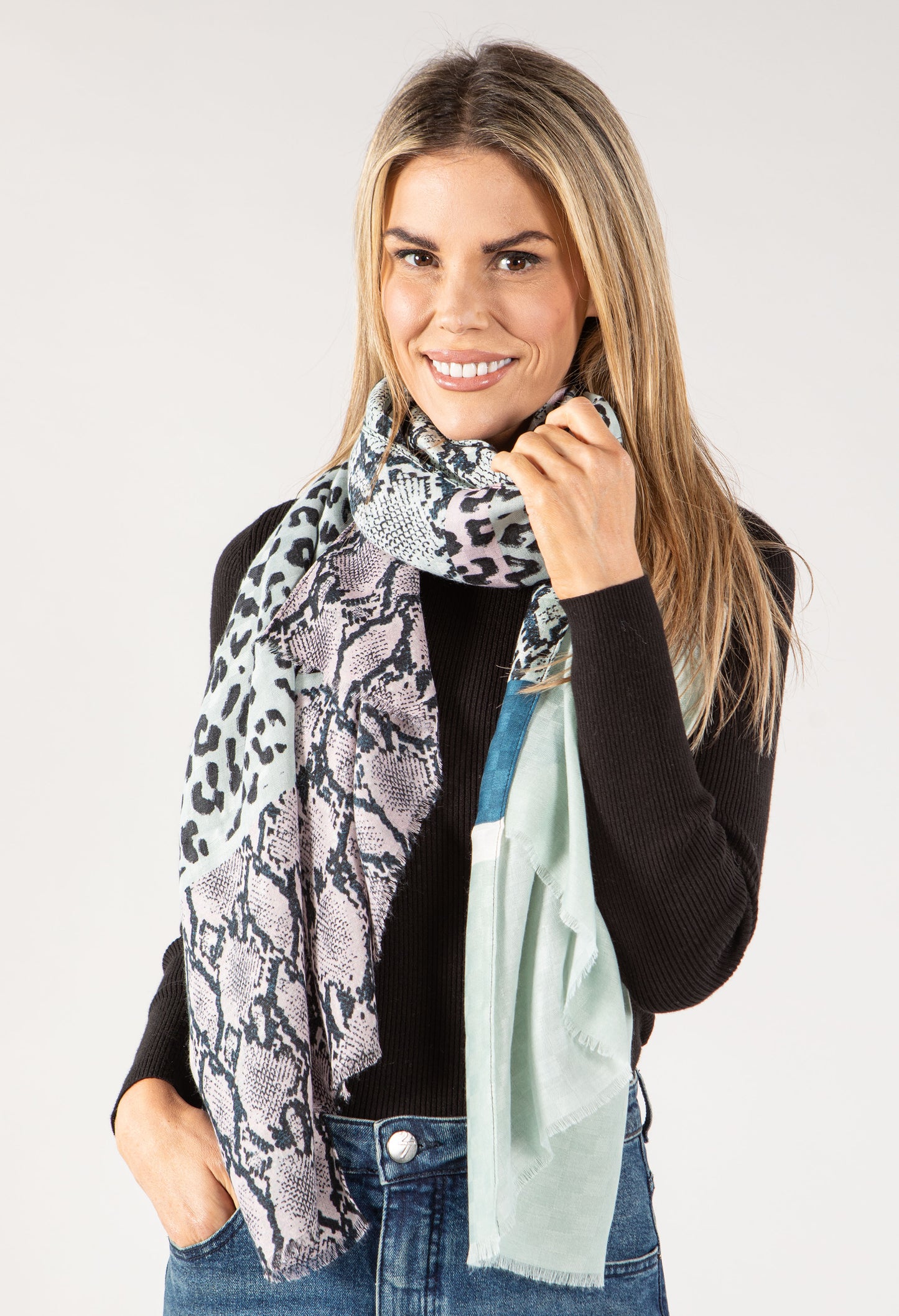 Animal Print Scarf