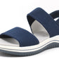 Double Elasticated Strap Sandal